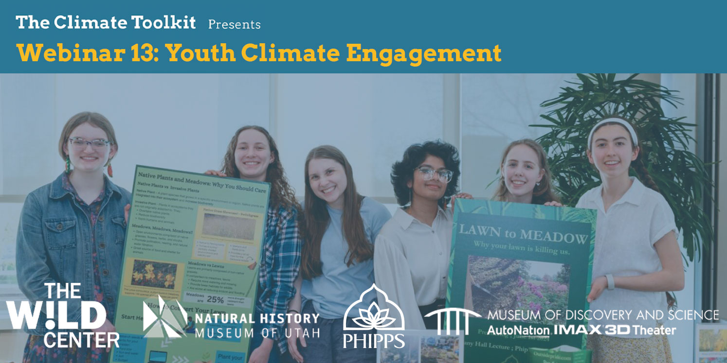 Webinar 13: Youth Climate Engagement