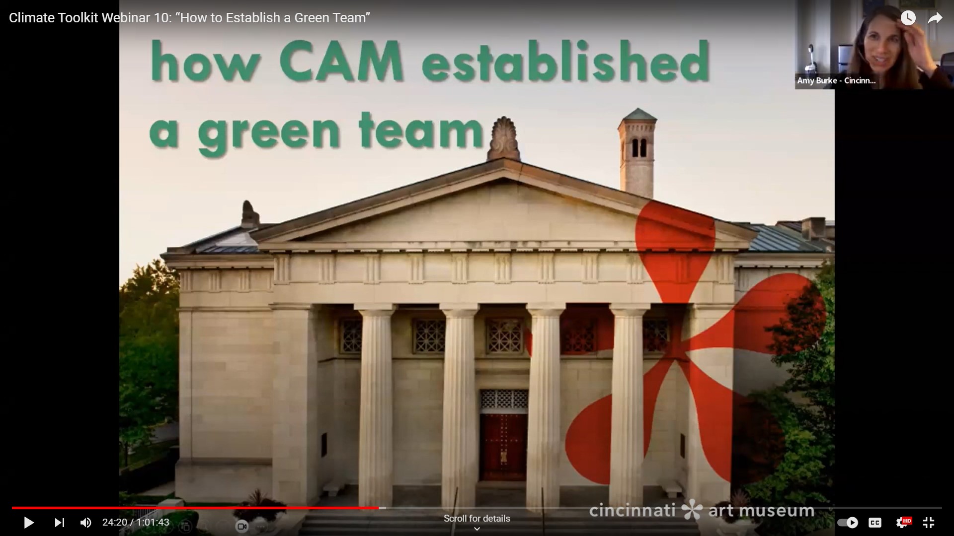 Climate Toolkit Webinar 10: How to Establish a Green Team